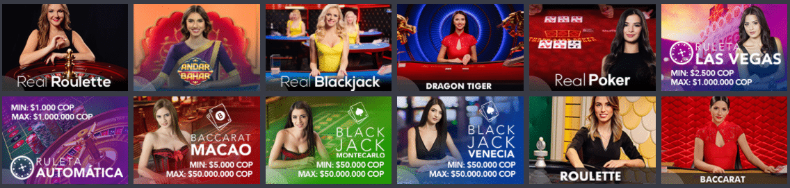 Juegos de casino